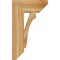 Ekena Millwork Imperial Slat Rough Sawn Bracket, Western Red Cedar, 6"W x 18"D x 30"H BKT06X18X30IMP06RWR - alternate 3